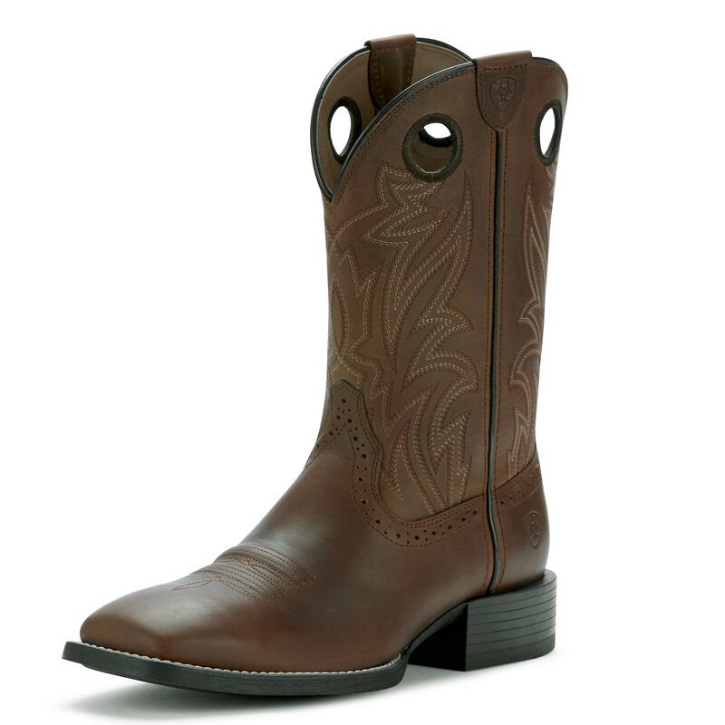 Ariat Sport Sidebet - Western Laarzen DonkerBruin Heren - 19828-532